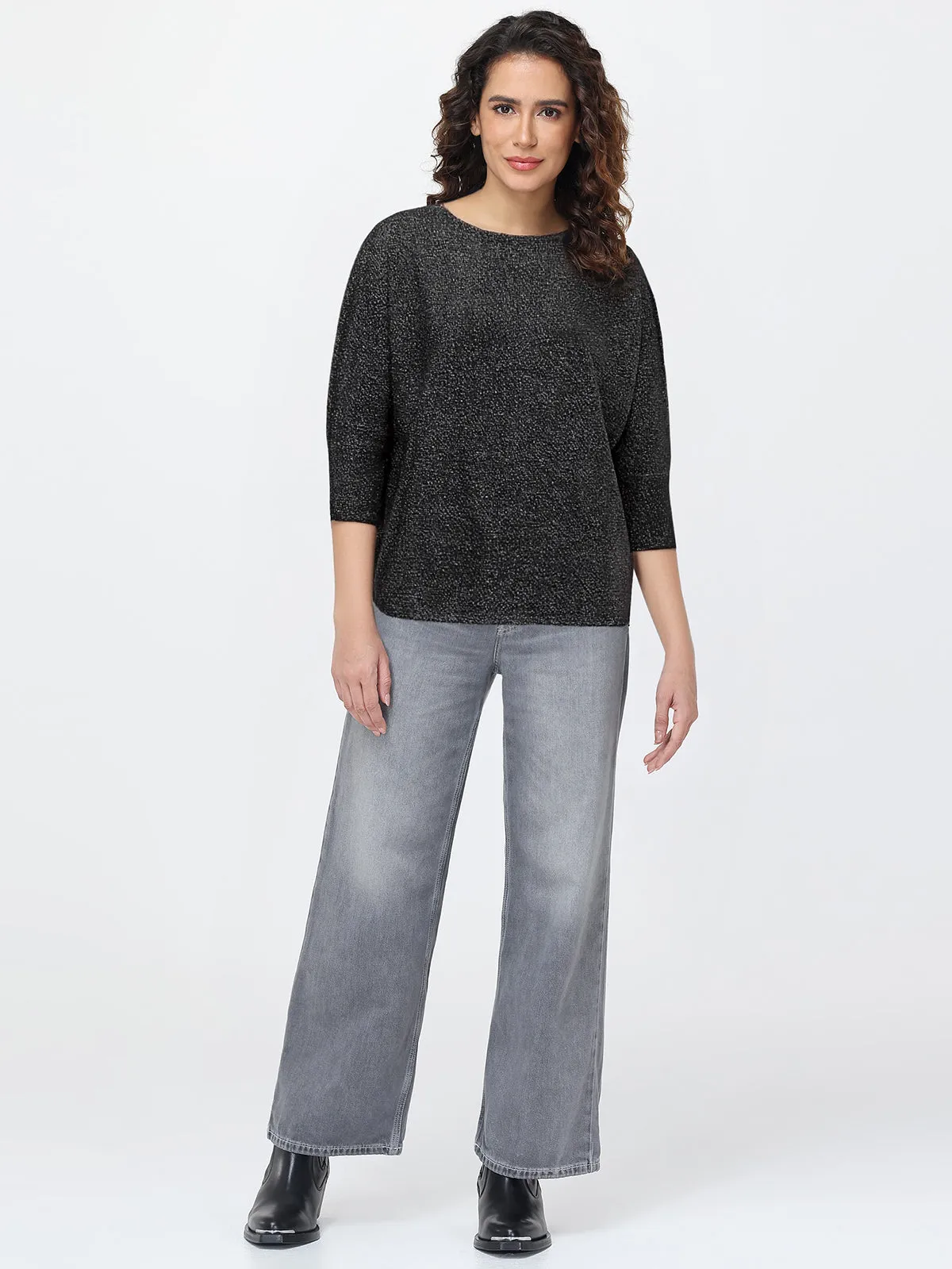 Lurex Dolman Sleeve Top sold by 89th & Madison product image thumbnail 4