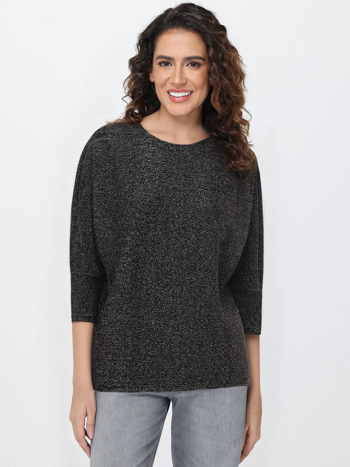 Lurex Dolman Sleeve Top sold by 89th & Madison