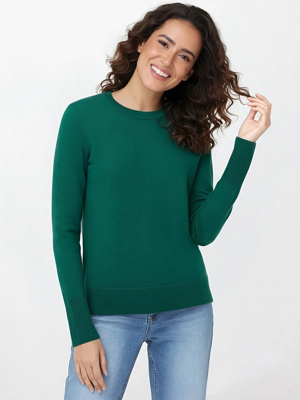 Crewneck Long Sleeve Pullover sold by 89th & Madison