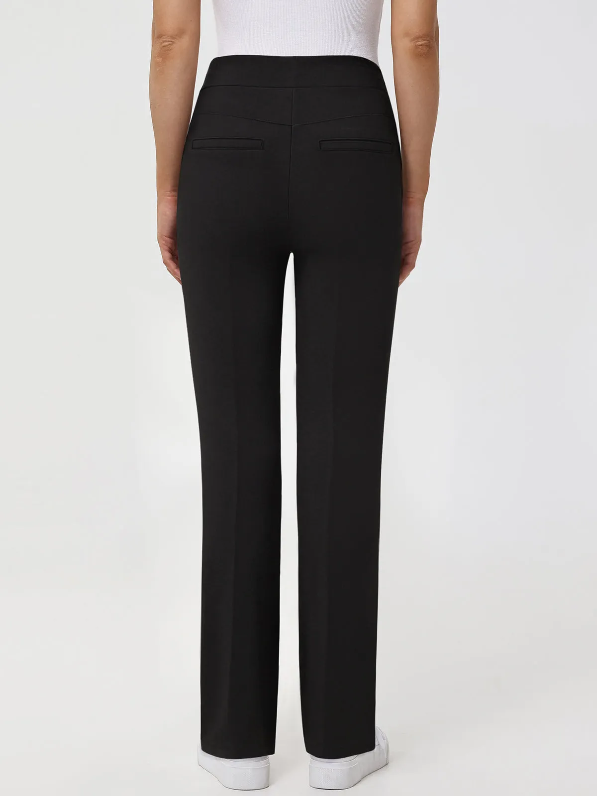 Luxe Ponte Flare Pintuck Pants sold by 89th & Madison product image thumbnail 2