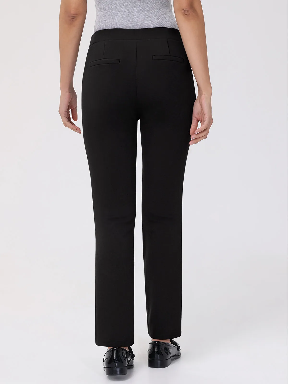 Luxe Ponte Bootcut Pull-On Pants sold by 89th & Madison product image thumbnail 2