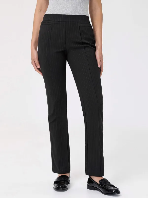 Luxe Ponte Stripe Skinny Pants sold by 89th & Madison