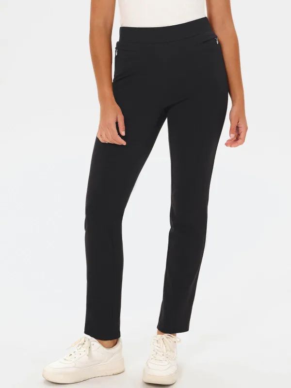 Luxe Ponte Skinny Leg Pants sold by 89th & Madison