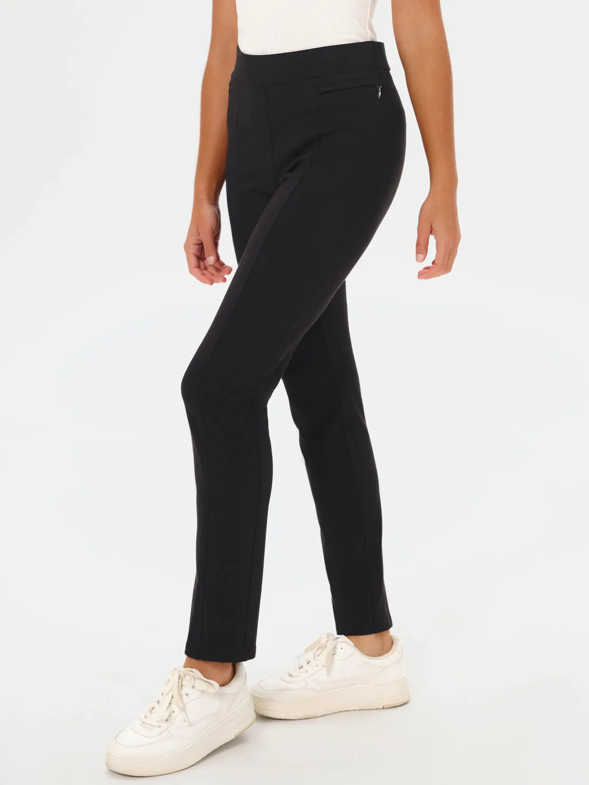 Luxe Ponte Skinny Leg Pants sold by 89th & Madison product image thumbnail 3