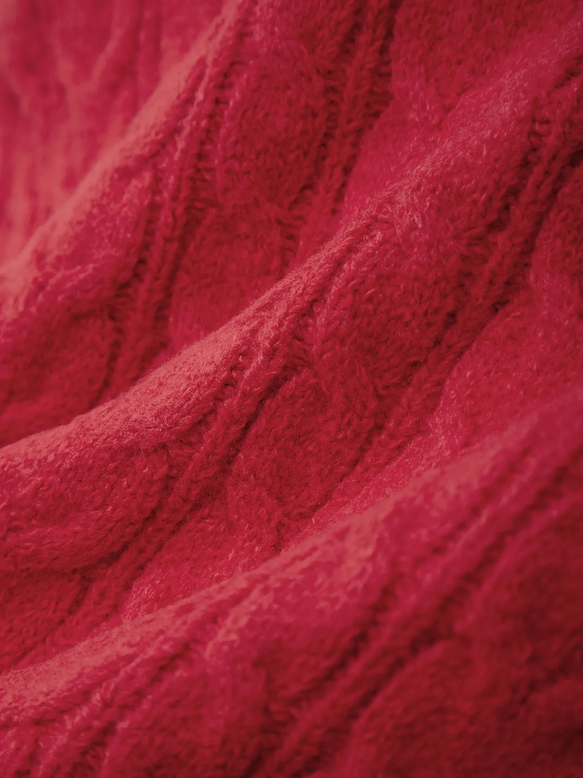 Cable Knit Crewneck Cardigan sold by 89th & Madison product image thumbnail 5