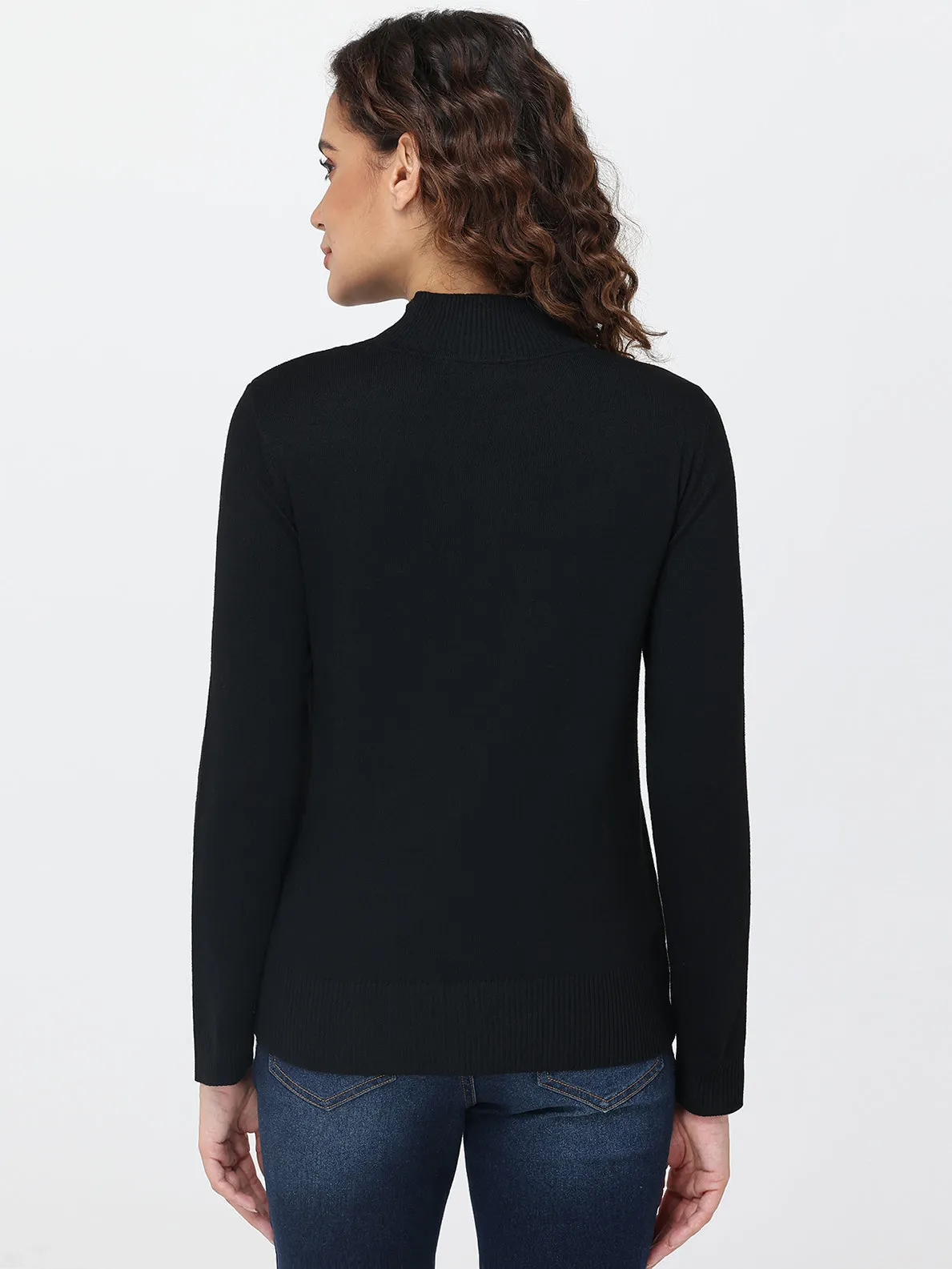 Poinsettia Jacquard Sweater sold by 89th & Madison product image thumbnail 2