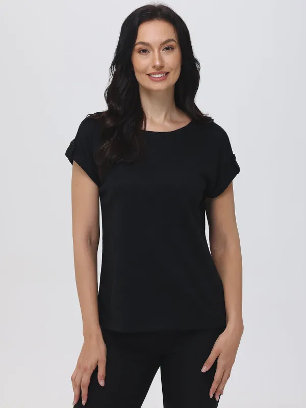 Drop Shoulder Knit Top made by 89th & Madison