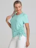 Ruched Side Tee sold by 89th & Madison