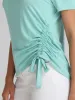 Ruched Side Tee sold by 89th & Madison