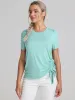 Ruched Side Tee sold by 89th & Madison