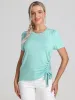 Ruched Side Tee sold by 89th & Madison