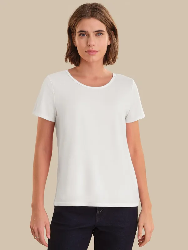 Scoop Neck Tee sold by 89th & Madison