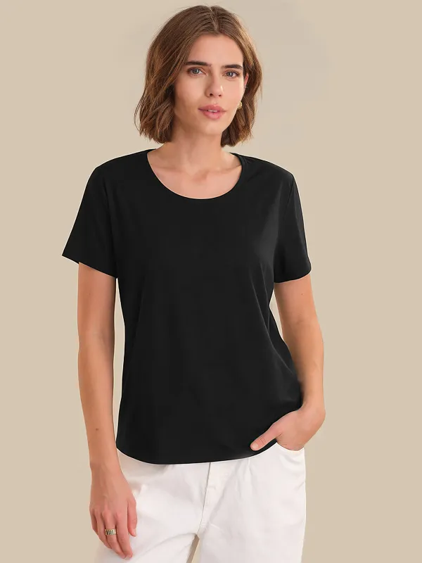 Scoop Neck Tee sold by 89th & Madison
