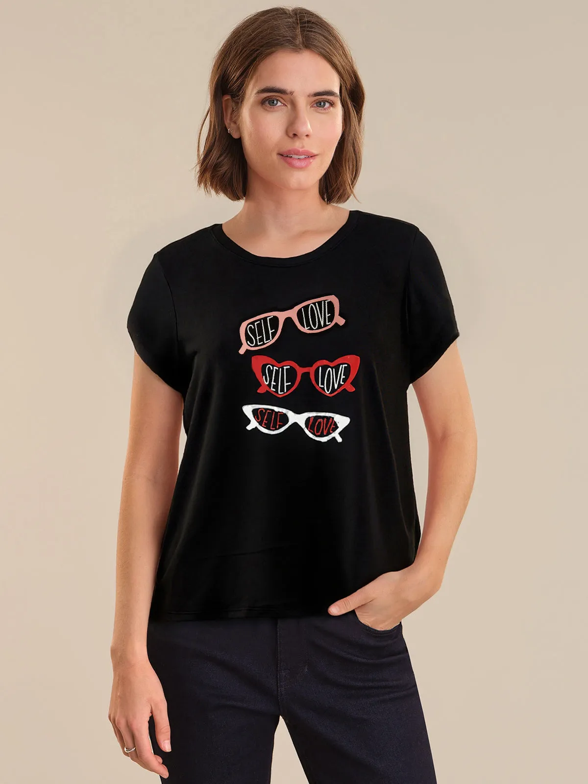 Self Love Graphic Tee sold by 89th & Madison