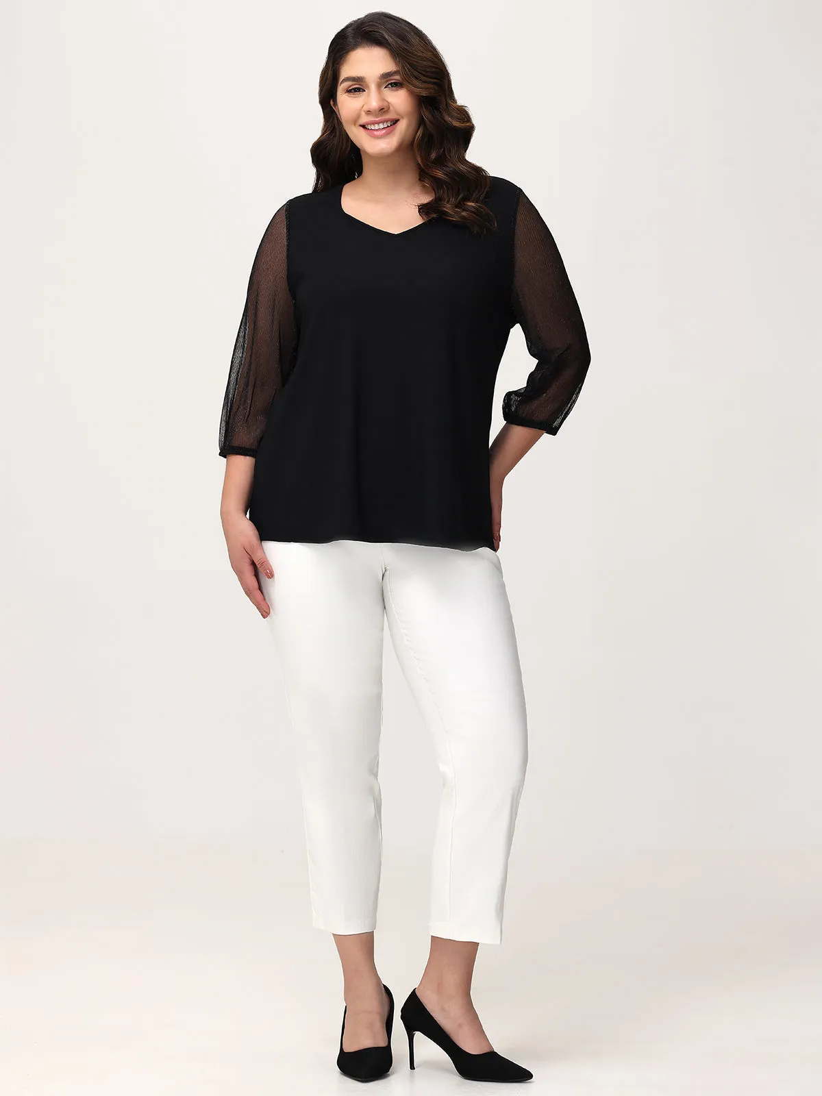 Plus Ultra Stretch Ankle Pants sold by 89th & Madison product image thumbnail 2