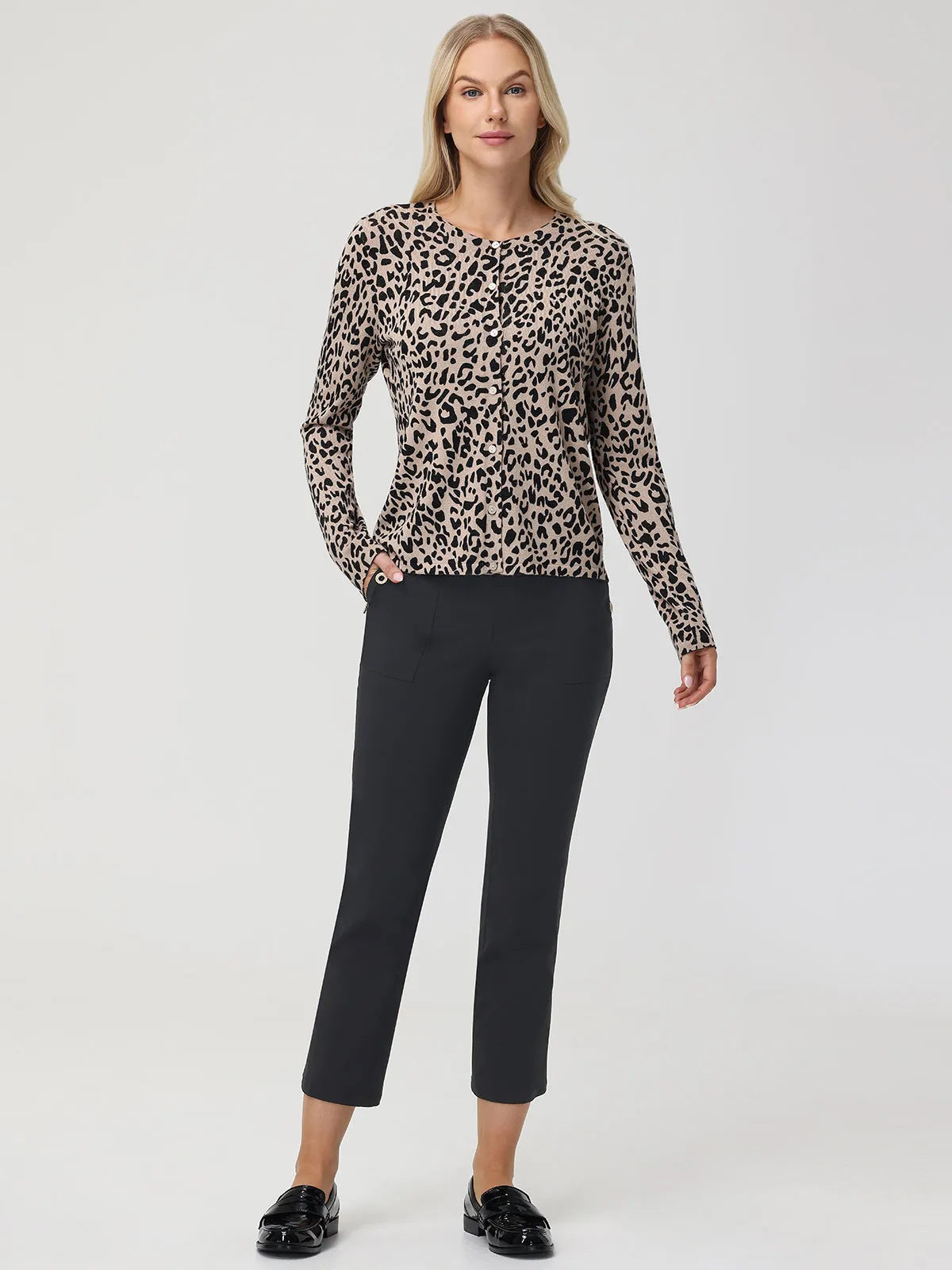 Ultra Stretch Straight Ankle Pants sold by 89th & Madison product image thumbnail 2