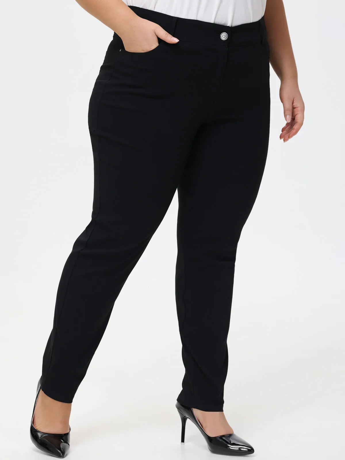 Plus Ultra Stretch Straight Leg Pants sold by 89th & Madison
