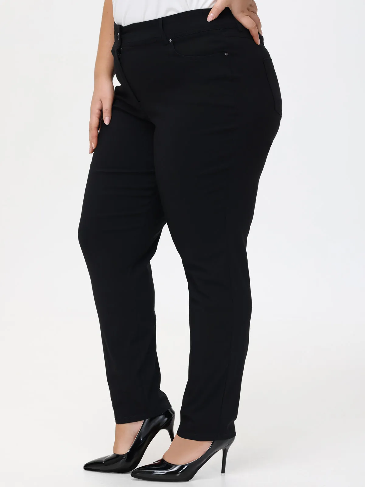 Plus Ultra Stretch Straight Leg Pants sold by 89th & Madison product image thumbnail 4