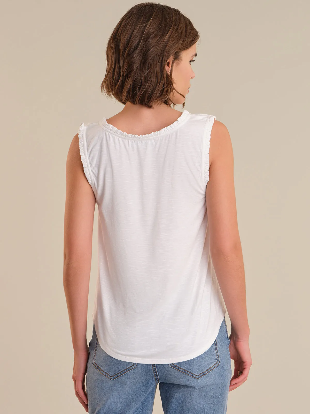 Ruched Tank Top sold by 89th & Madison product image thumbnail 2