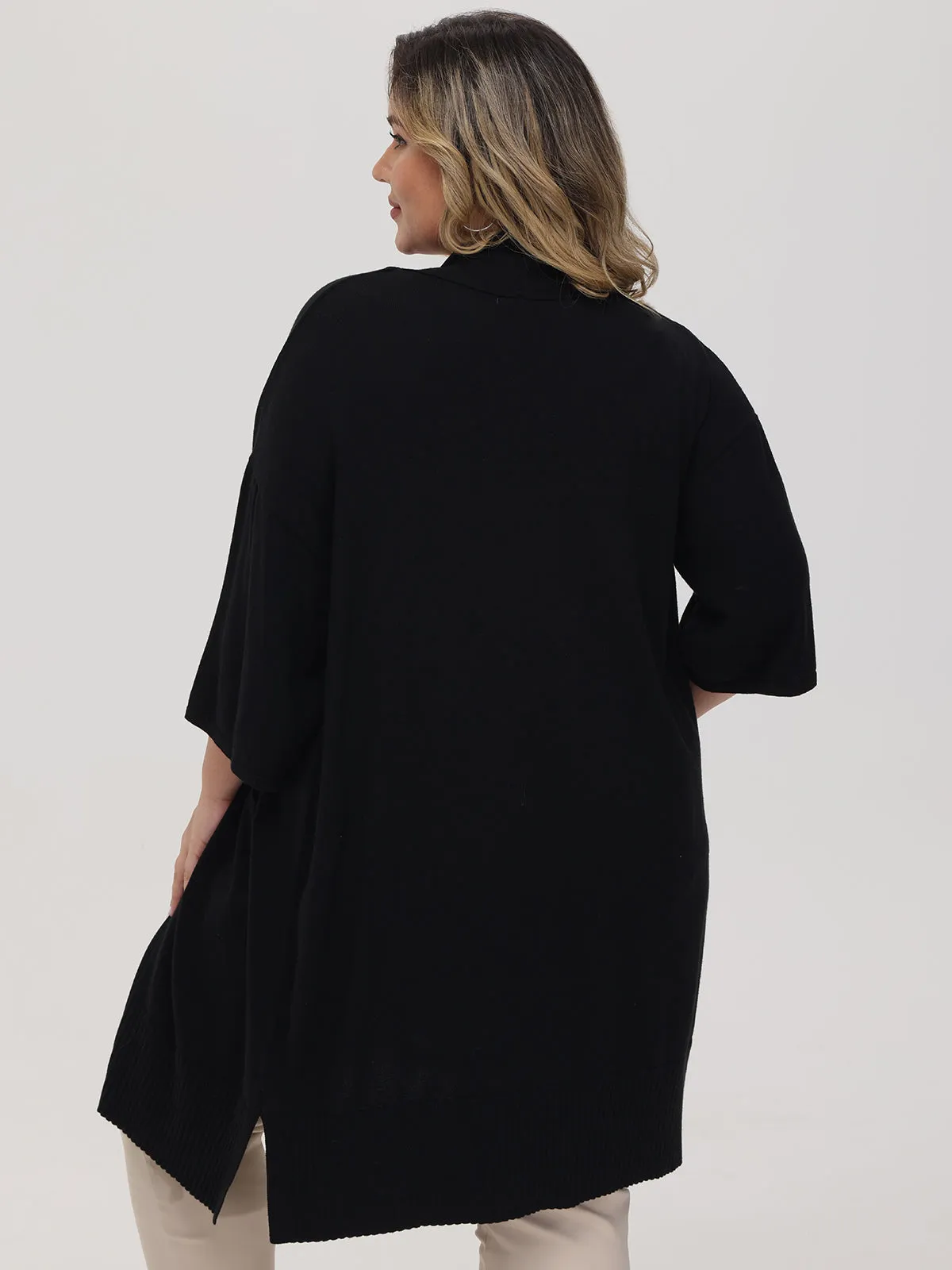 Plus Kimono Sleeve Cardigan sold by 89th & Madison product image thumbnail 2