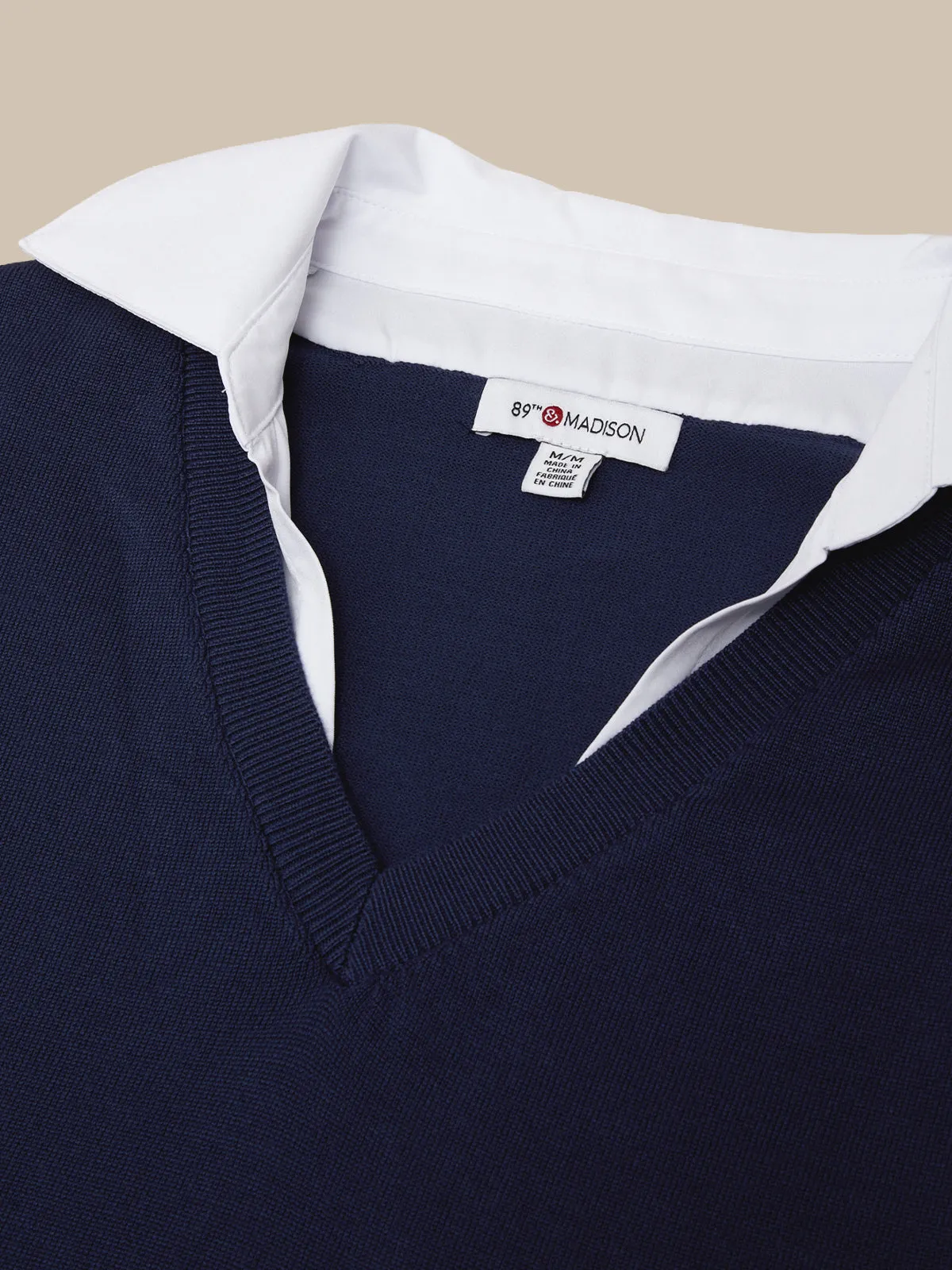 Madison Mixed Media Sweater sold by 89th & Madison product image thumbnail 4