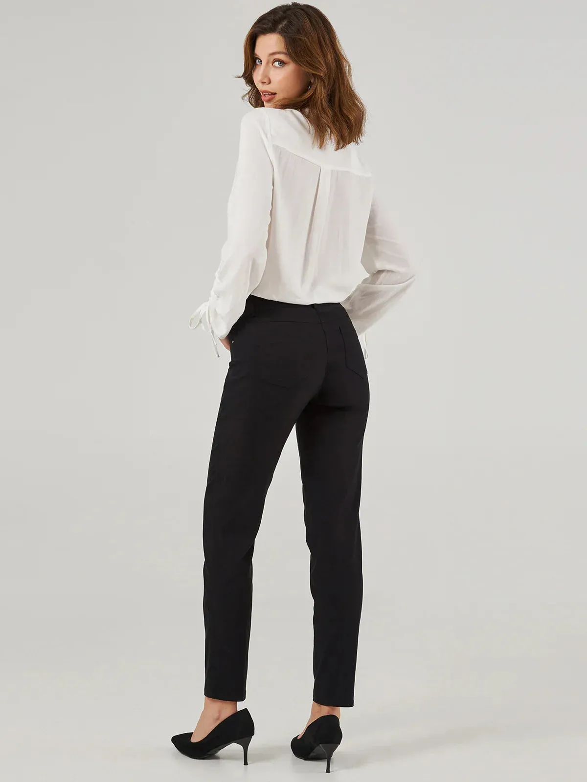 Ultra Stretch Straight Leg Pants sold by 89th & Madison product image thumbnail 4