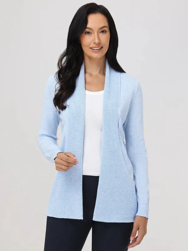Waffle Stitch J-Pocket Cardigan made by 89th & Madison