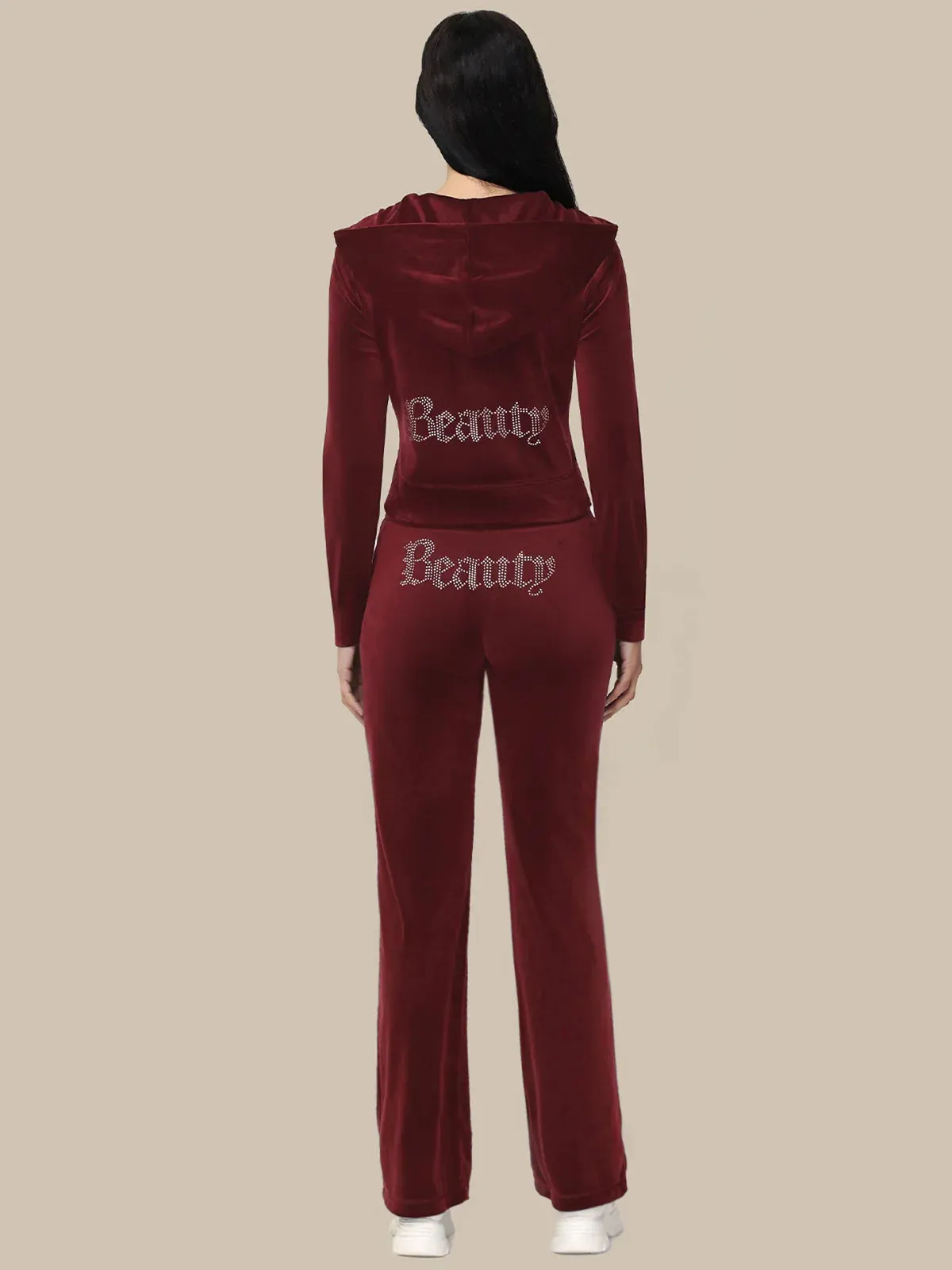 Bling Velour Hoodie & Track Pants sold by 89th & Madison product image thumbnail 2