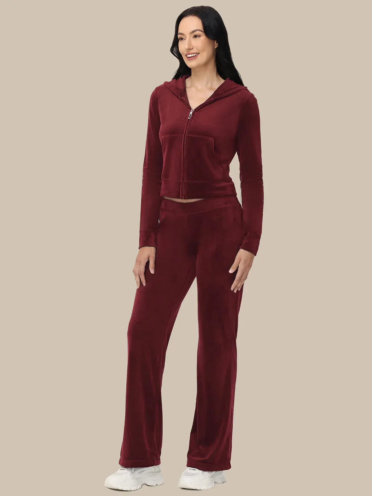 Bling Velour Hoodie & Track Pants sold by 89th & Madison product image thumbnail 3