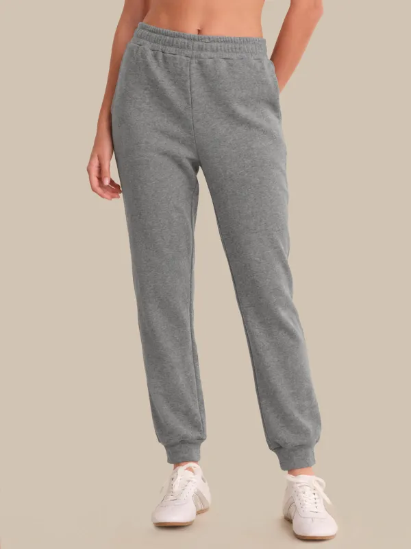 High-Rise Cuffed Joggers made by 89th & Madison