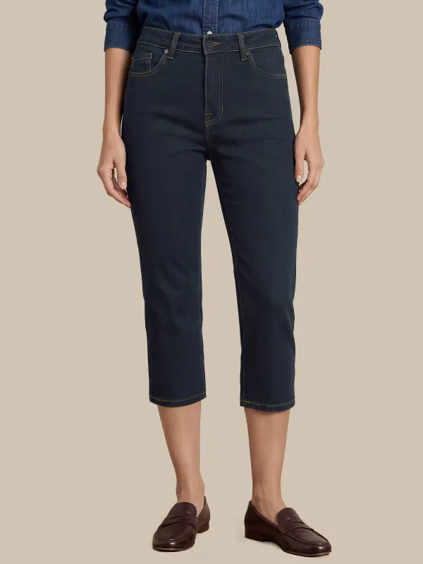 High Rise Capri Jean made by 89th & Madison