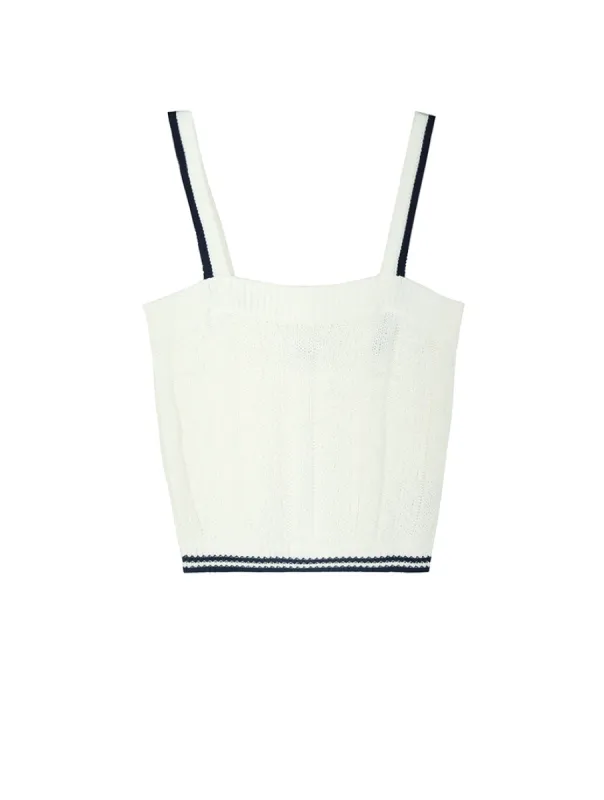 Mixed Stitch Tipped Cami sold by 89th & Madison