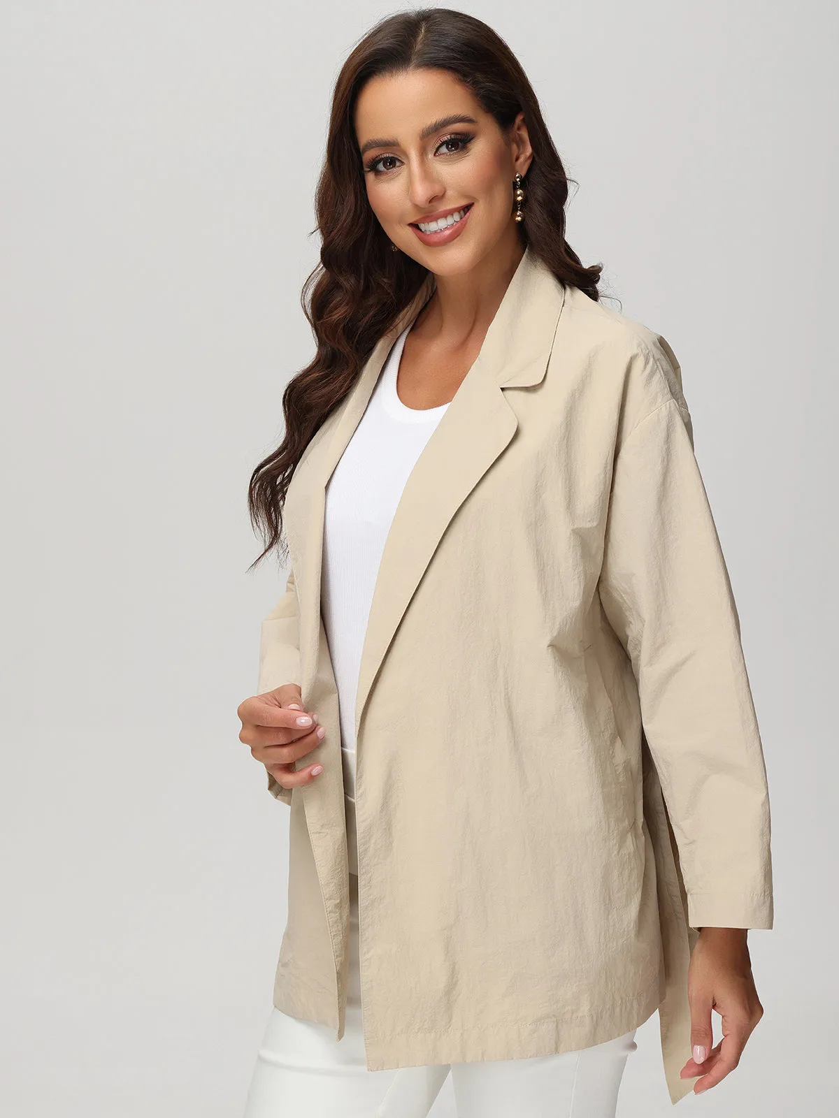 Belted Trench Coat sold by 89th & Madison product image thumbnail 3