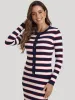 Stripe Button Down Cardigan sold by 89th & Madison