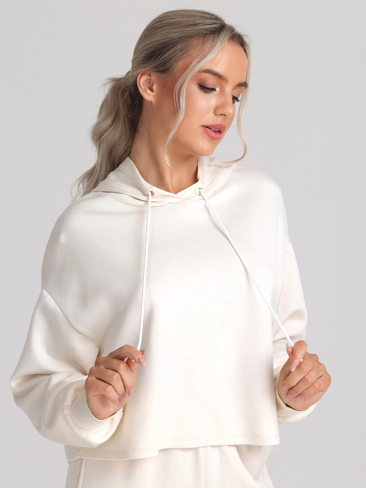 Drawstring Hoodie sold by 89th & Madison product image thumbnail 3