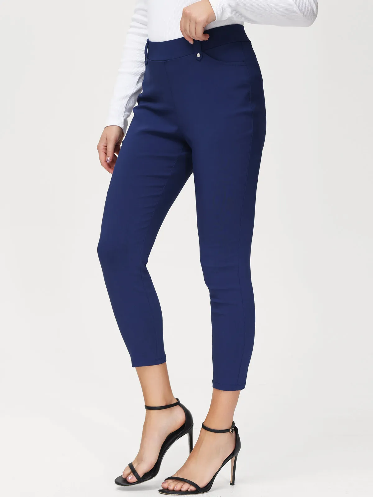 High Waist Textured Dress Pants sold by 89th & Madison product image thumbnail 4
