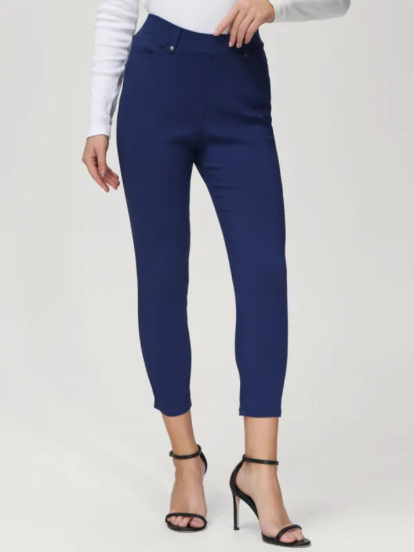 Mid Waist Textured Dress Pants sold by 89th & Madison