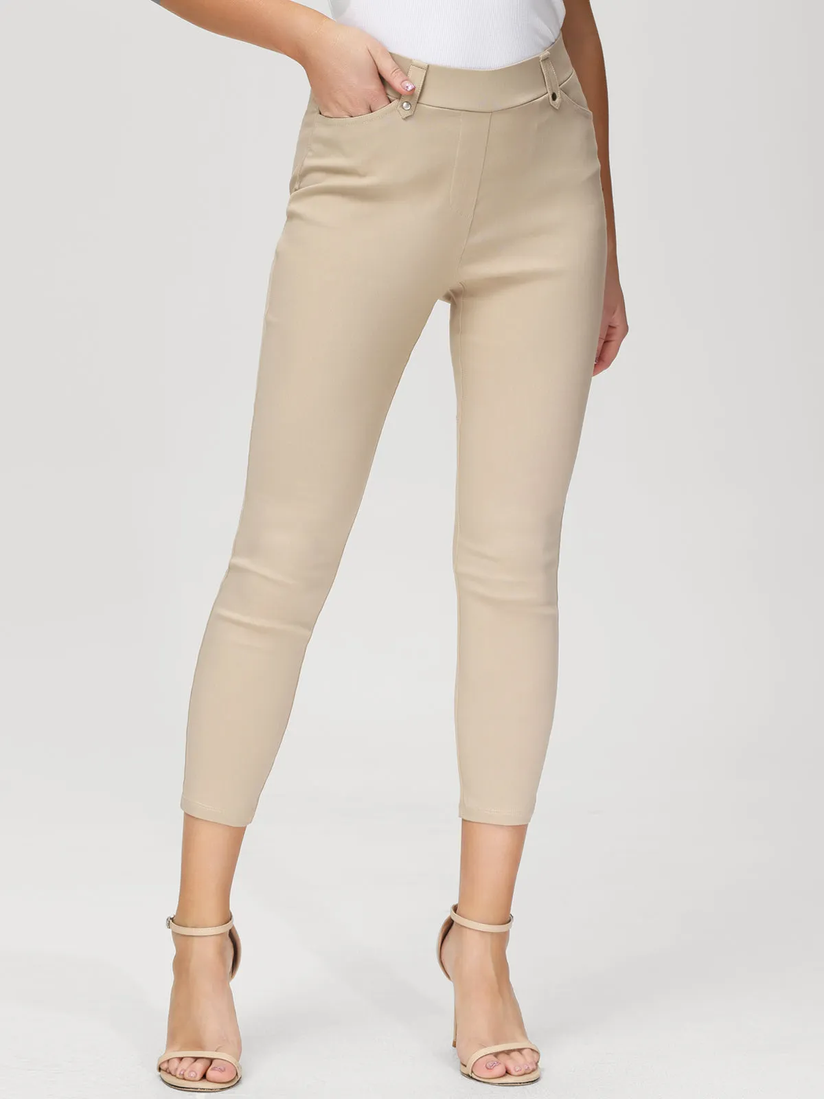 High Waist Textured Dress Pants sold by 89th & Madison product image thumbnail 5
