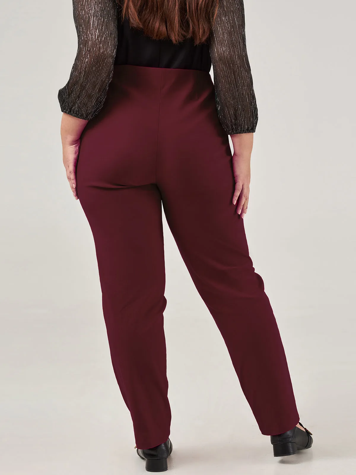 Plus Millennium Stretch Straight Leg Pants sold by 89th & Madison product image thumbnail 3