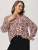 Zebra Stripe Blouse sold by 89th & Madison