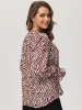 Zebra Stripe Blouse sold by 89th & Madison
