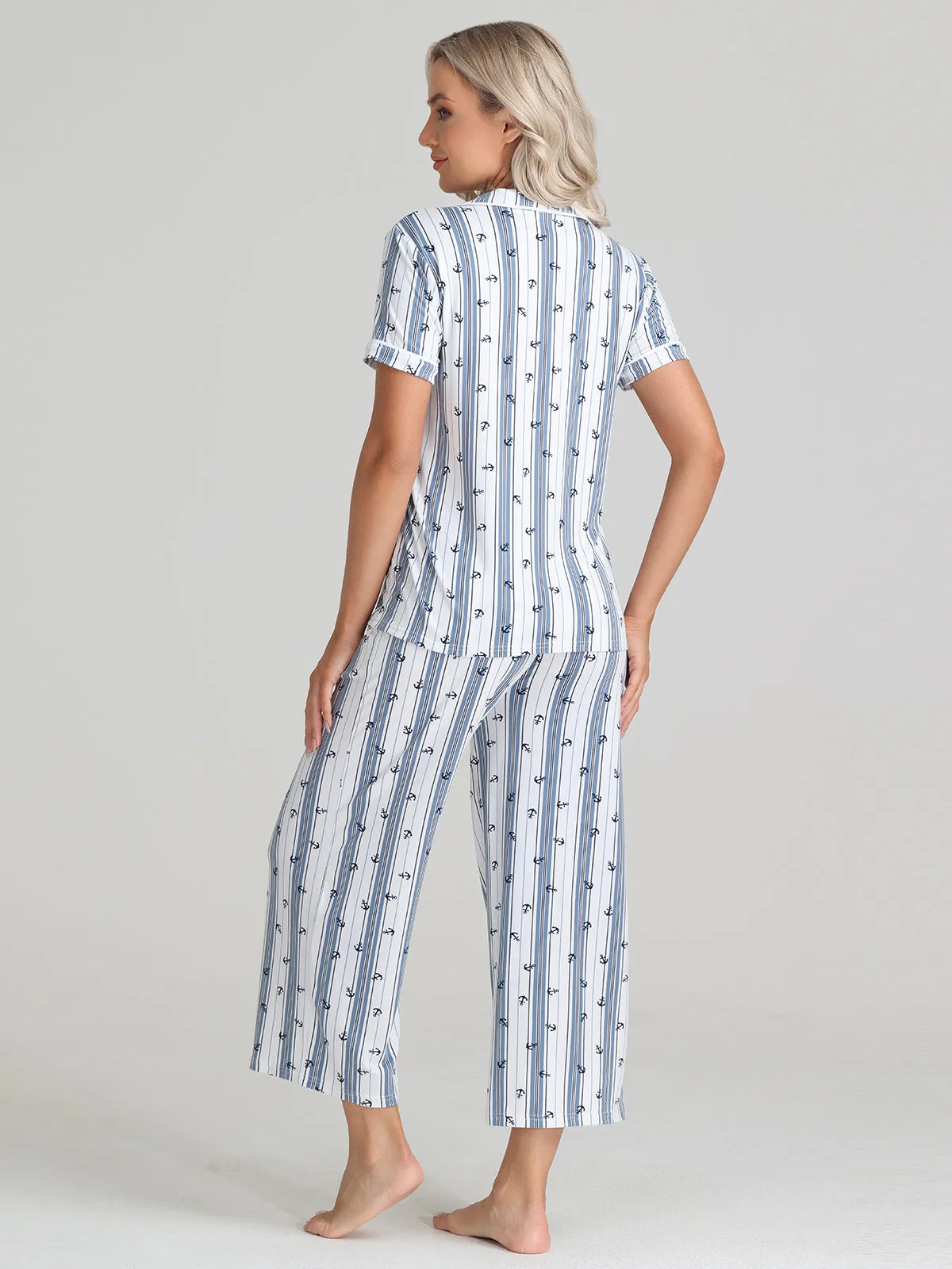 Stripe Pajamas Set sold by 89th & Madison product image thumbnail 2