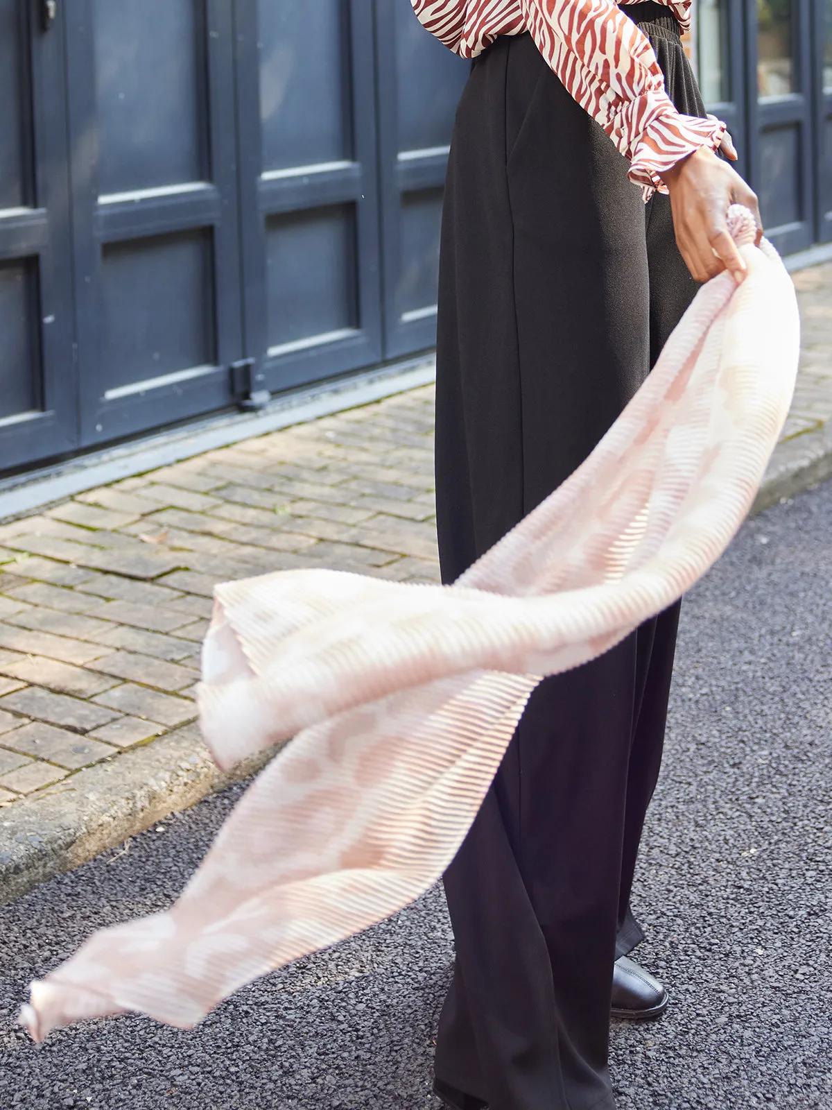 Leopard Print Scarf sold by 89th & Madison product image thumbnail 3