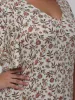 Plus Floral Flutter Sleeve Maxi Dress sold by 89th & Madison