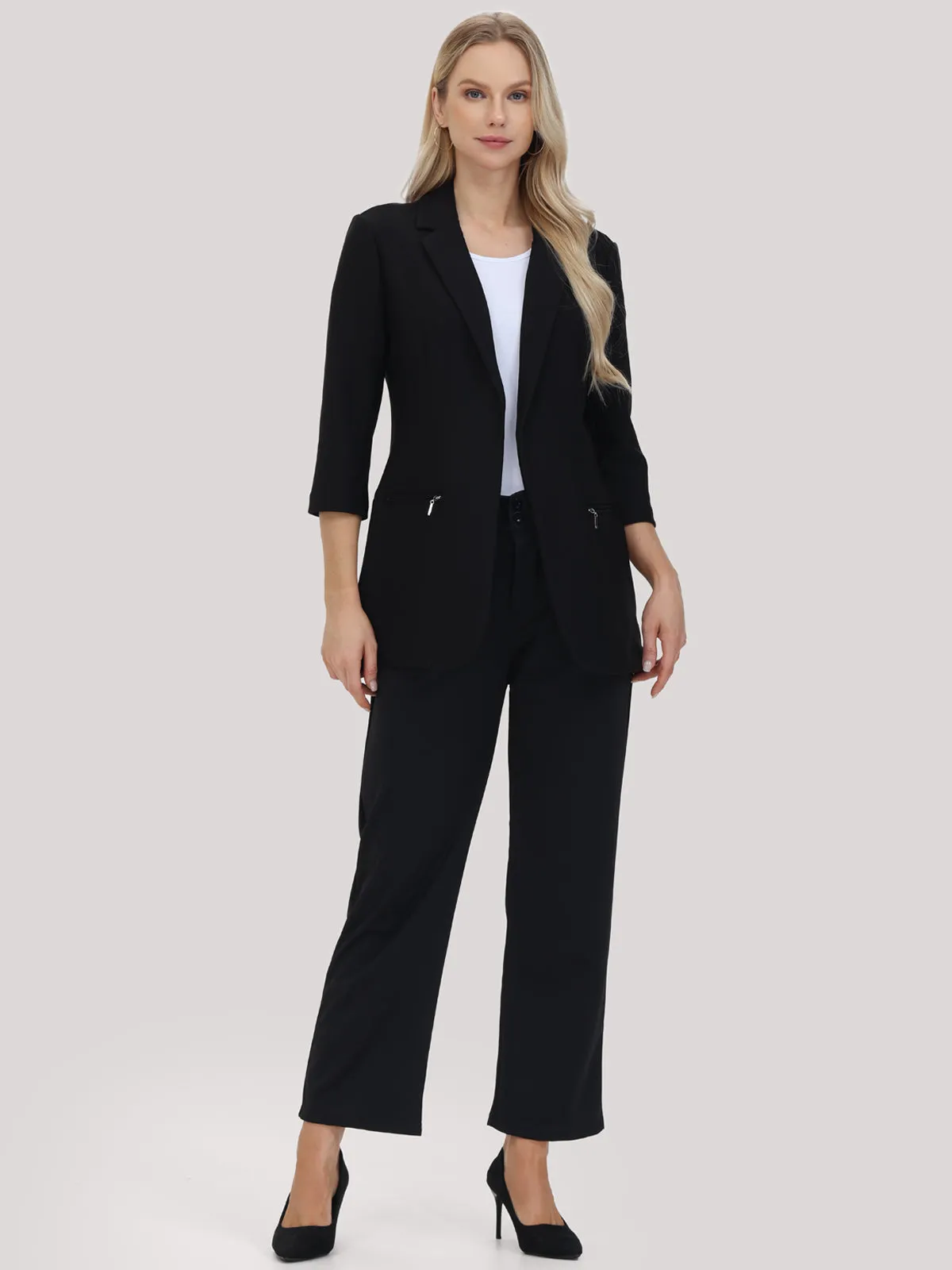 Open Front Blazer sold by 89th & Madison product image thumbnail 5