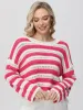 Stripe Pointelle Stitch Pullover sold by 89th & Madison