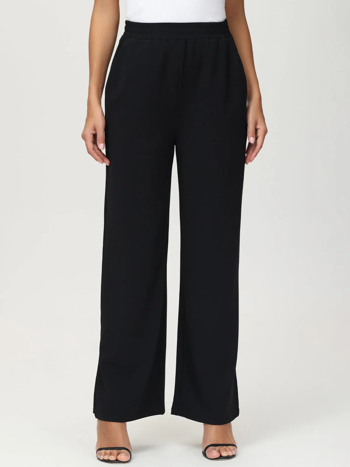 Scuba High-Rise Wide Leg Pants sold by 89th & Madison product image thumbnail 2