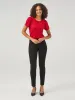 Puff Sleeve Rib Top sold by 89th & Madison