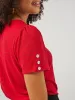 Puff Sleeve Rib Top sold by 89th & Madison