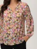 Floral Button-Up Top sold by 89th & Madison